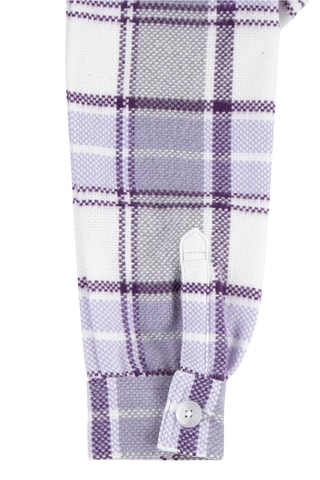 Chemise - Blanc et violet