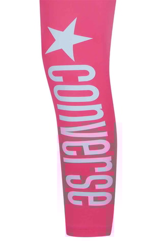 Legging de sport taille haute   - Gris et rose