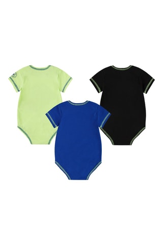 3 bodys  - Noir, bleu et vert