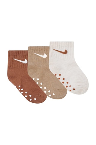 3 paires de socquettes - Marron - Nike