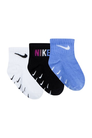 3 paires de chaussettes - Blanc et noir - Nike