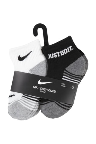 6 paires de socquettes - Noir et blanc