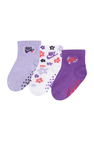 3 paires de chaussettes - Violet
