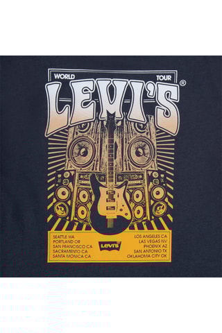 T-shirt - Noir, beige, marron et orange