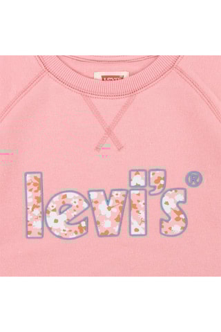 Robe t-shirt - Blanc, bleu et rose