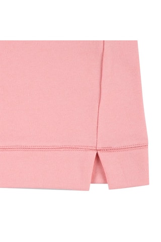 Robe t-shirt - Blanc, bleu et rose