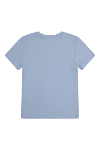 T-shirt en coton biologique - Bleu