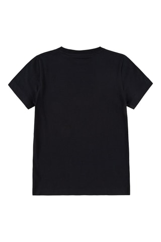 T-shirt - Blanc, noir, bleu et jaune