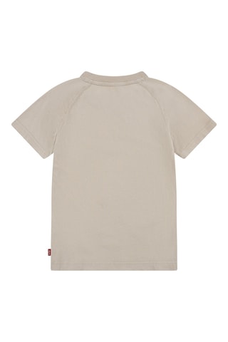T-shirt en coton biologique - Beige