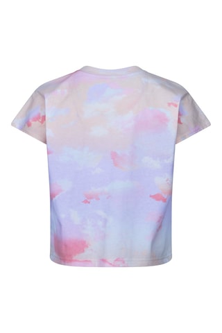 T-shirt - Mauve et orange