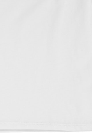 T-shirt en coton biologique - Blanc, rouge et bleu