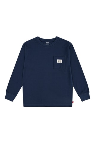 T-shirt en coton biologique - Bleu