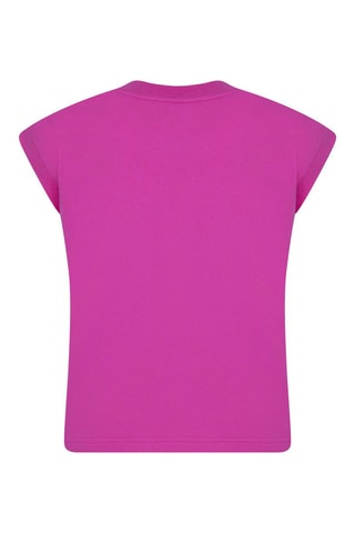 T-shirt   - Rose et beige