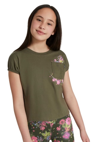 T-shirt  - Bleu et rose