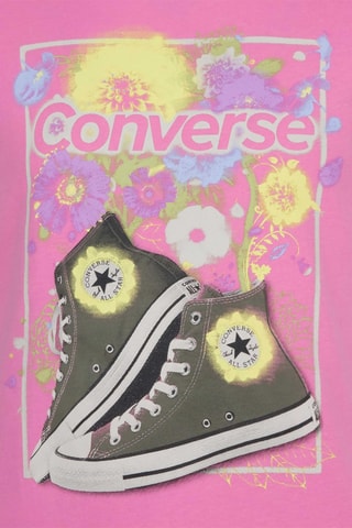 T-shirt   - Rose et bleu