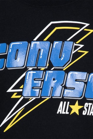 T-shirt   - Blanc, noir et bleu