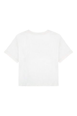 T-shirt - Blanc, bleu et rose