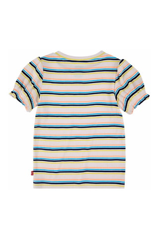 T-shirt côtelé - Beige