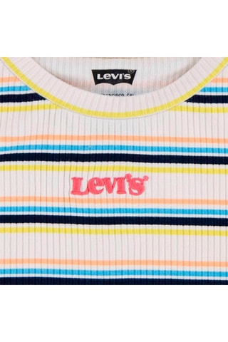 T-shirt côtelé - Beige