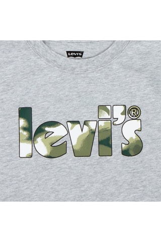 T-shirt - Blanc, vert et gris