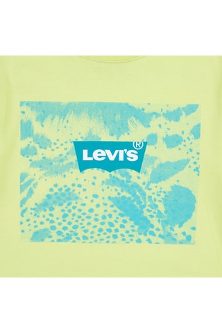 T-shirt - Blanc, bleu et vert