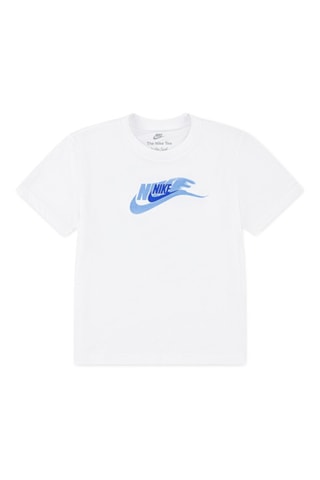 T-shirt On The Move - Nike - Blanc et bleu