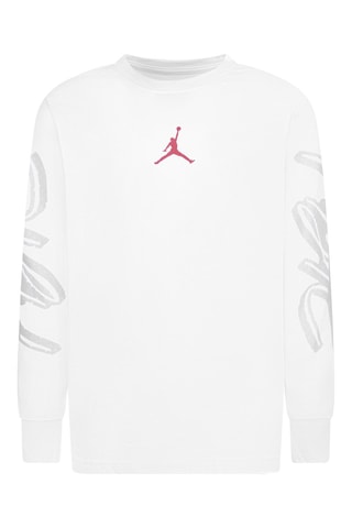 T-shirt Flight - Jordan - Blanc