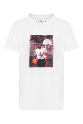 T-shirt Mickael Jordan - Jordan - Blanc, rouge et orange