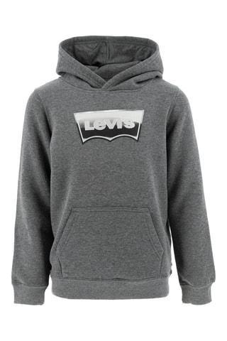 Sweat à capuche en coton biologique - Gris foncé