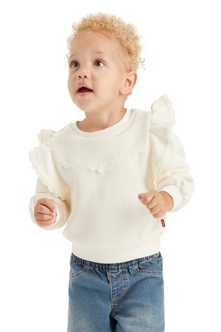 Sweat en coton biologique - Blanc