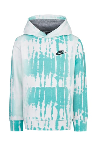 Sweat à capuche - Blanc et vert