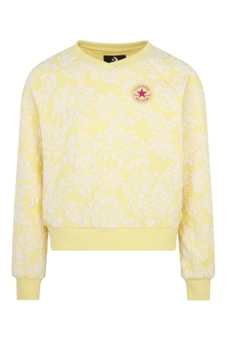 Sweat  - Blanc et jaune
