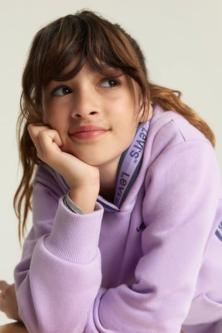 Sweat à capuche - Violet