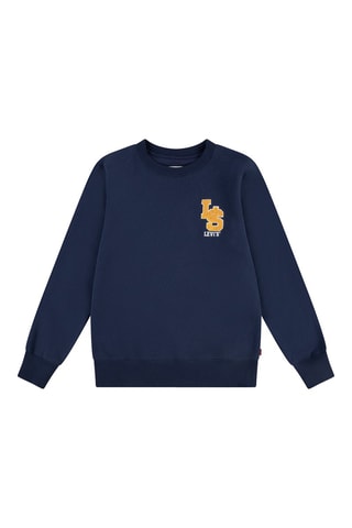 Sweat en coton biologique - Bleu