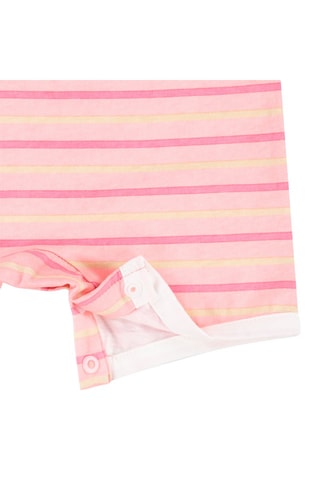 2 combinaisons - Blanc, vert, orange et rose