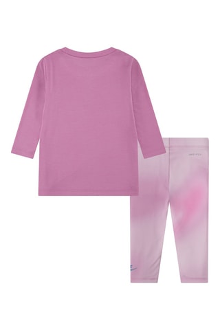 T-shirt et legging tie and dye - Nike - Rose