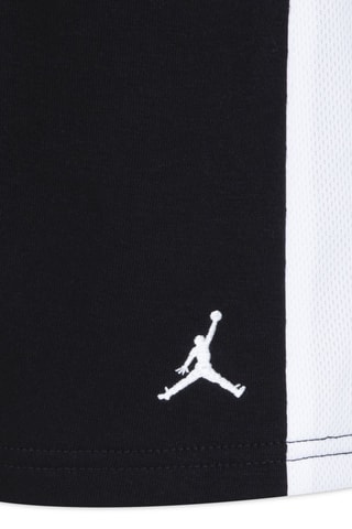 Tshirt et short Fire - Blanc, noir et orange