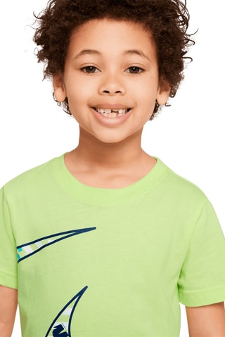 T-shirt et short - Nike - Blanc, bleu et vert