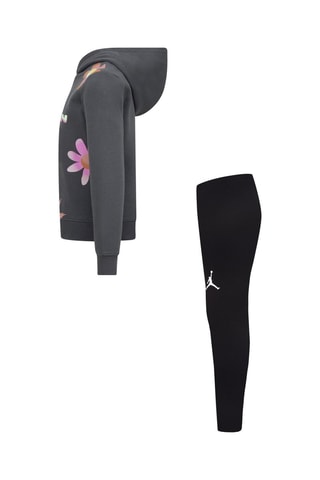 Sweat et legging de sport Deloris - Jordan - Noir et gris