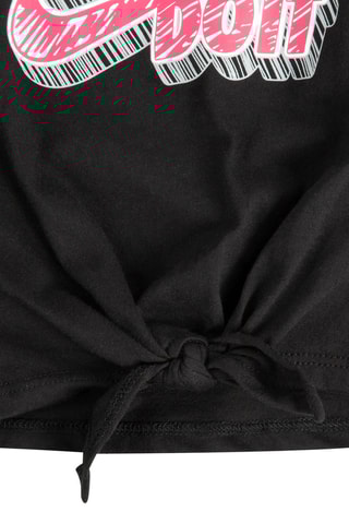 T-shirt et legging Noir et rose - Nike