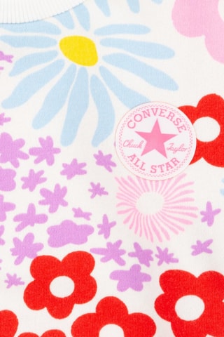 Sweat  - Blanc, rouge et violet