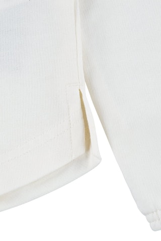 Sweat à capuche - Blanc, violet et rose