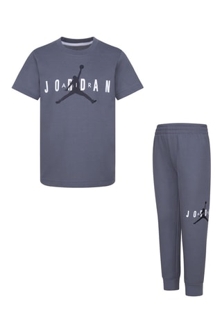 T-shirt et pantalon de survêtement - Gris - Jordan