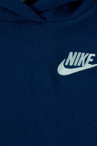 Sweat à capuche et legging tie and dye - Bleu pétrole et violet - Nike