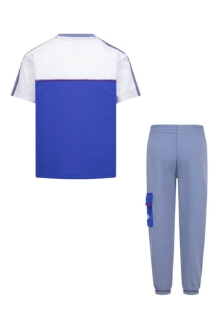 T-shirt et pantalon - Bleu cobalt et bleu roi