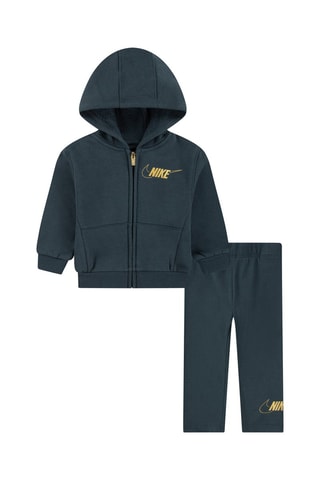 Sweat à capuche et legging Vert foncé - Nike