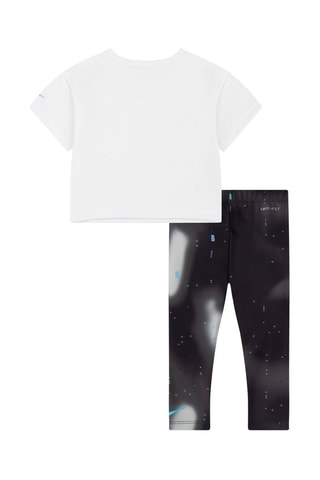 T-shirt et legging - Blanc et noir - Nike