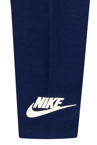 Sweat à capuche et legging - Bleu