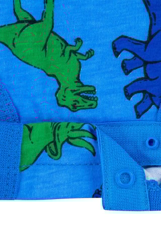 Combinaison à capuche et body - Bleu et jaune