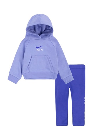 Sweat à capuche et legging Bleu - Nike